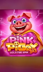 3X3 Pink Piggy Hold The Spin